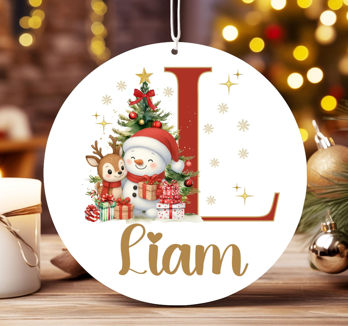 Custom Christmas Ornament